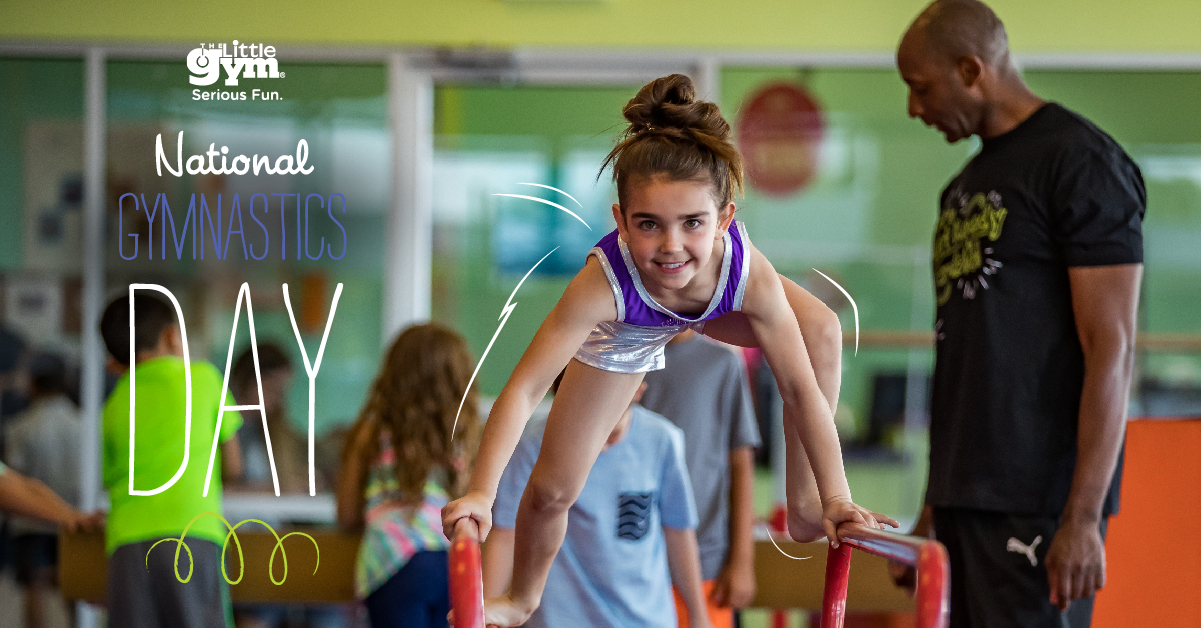 national gymnastics day banner